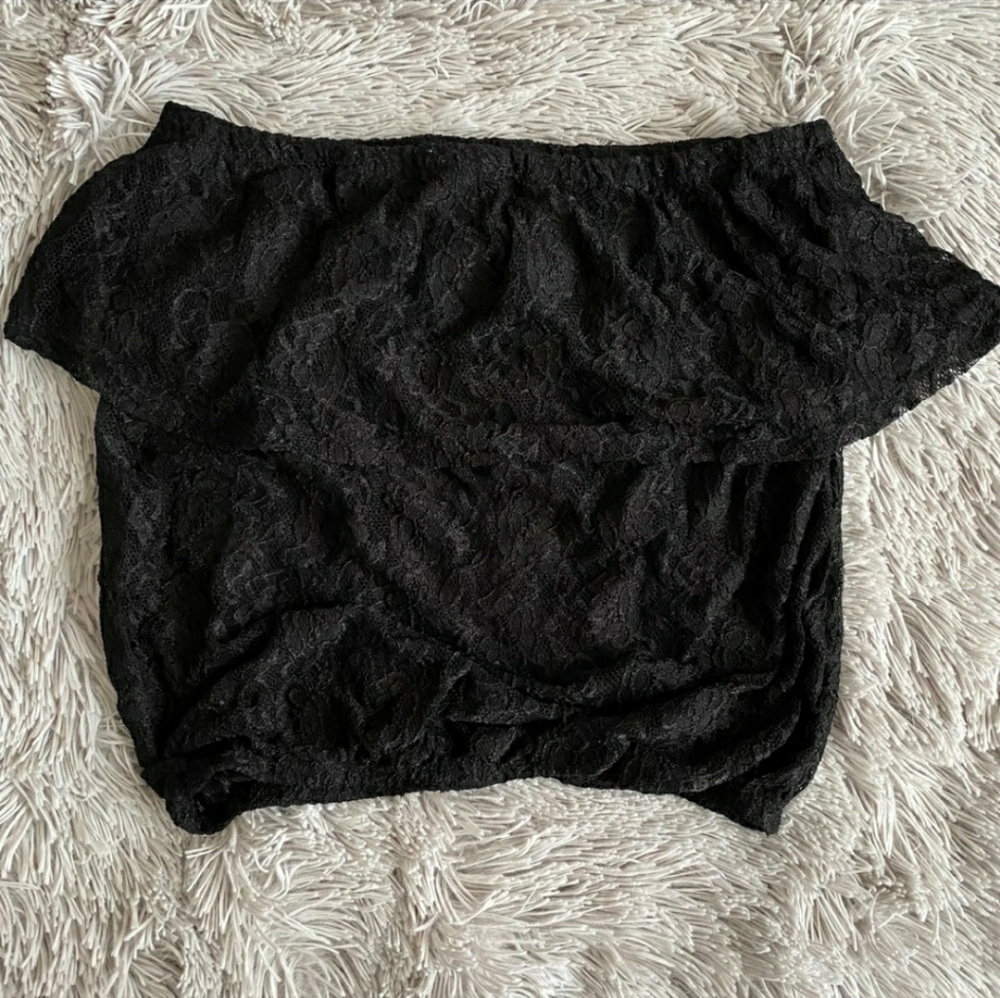 Forever 21 Lace Tube Top